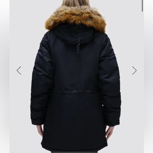 Alpha Industries N-3B SLIM FIT PARKA, Fits S/M - Picture 4 of 9